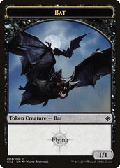 Bat // Spirit (010) Double-Sided Token [Ravnica Allegiance Guild Kit Tokens] | Clutch Gaming