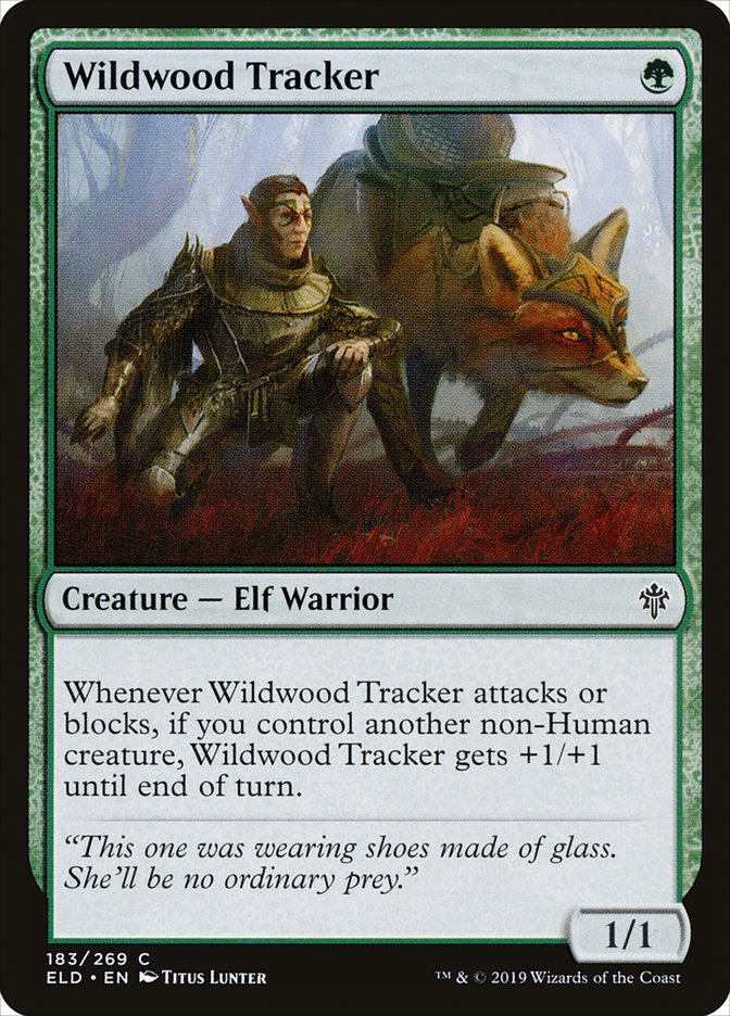 Wildwood Tracker [Throne of Eldraine] | Clutch Gaming