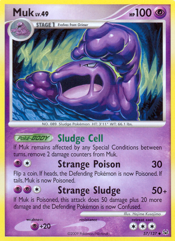 Muk (57/127) [Platinum: Base Set] | Clutch Gaming