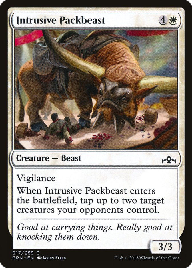 Intrusive Packbeast [Guilds of Ravnica] | Clutch Gaming