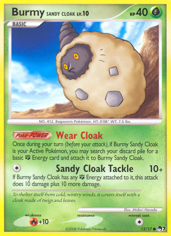 Burmy Sandy Cloak (12/17) [POP Series 7] | Clutch Gaming