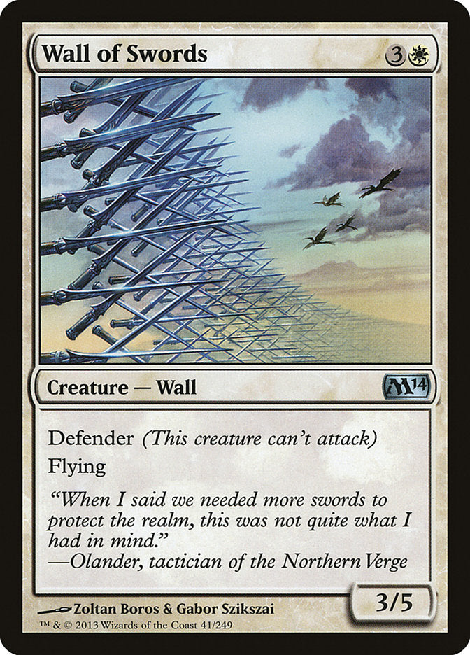 Wall of Swords [Magic 2014] | Clutch Gaming