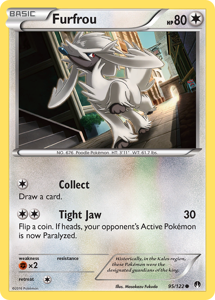 Furfrou (95/122) [XY: BREAKpoint] | Clutch Gaming