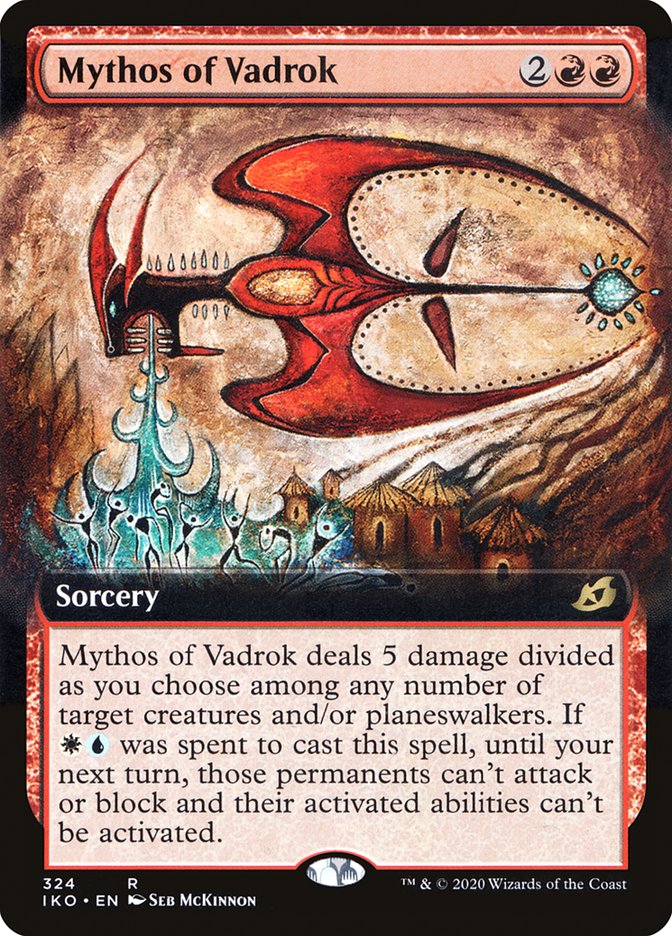 Mythos of Vadrok (Extended Art) [Ikoria: Lair of Behemoths] | Clutch Gaming