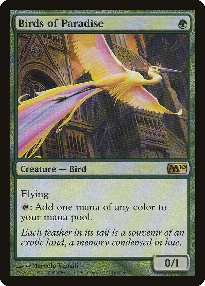 Birds of Paradise [Magic 2010] | Clutch Gaming