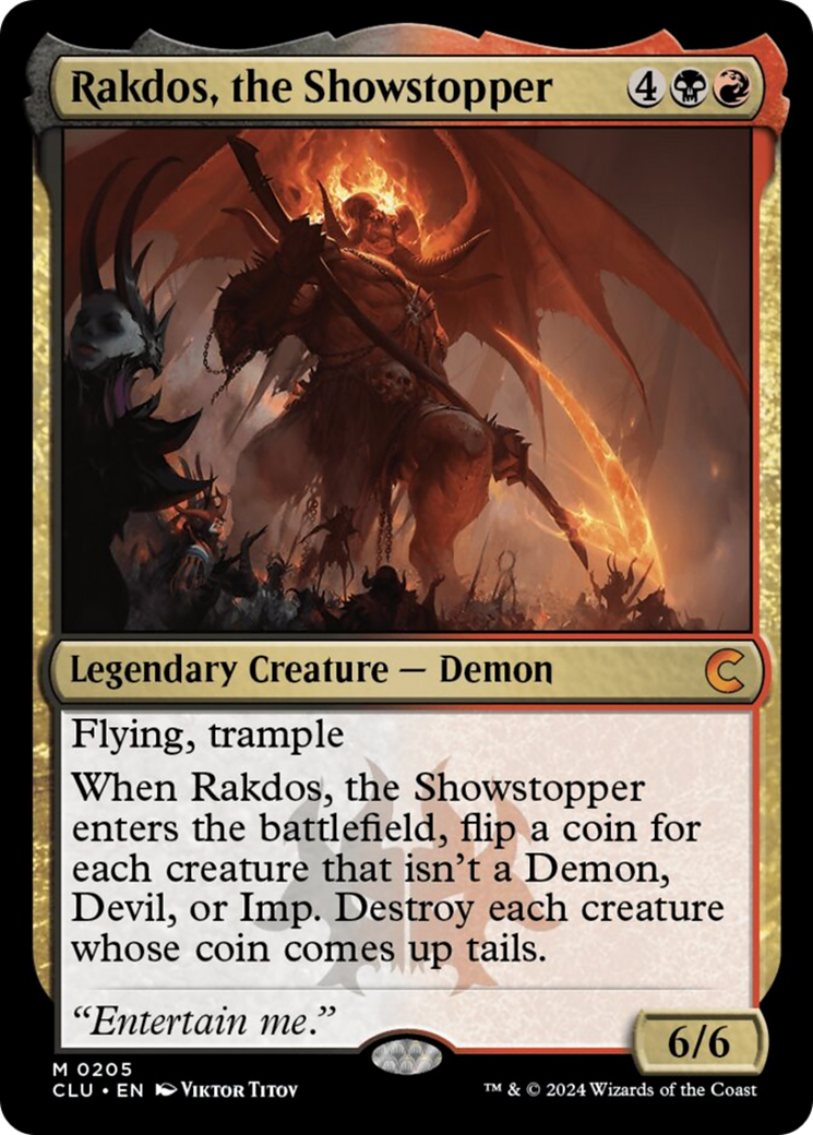 Rakdos, the Showstopper [Ravnica: Clue Edition] | Clutch Gaming