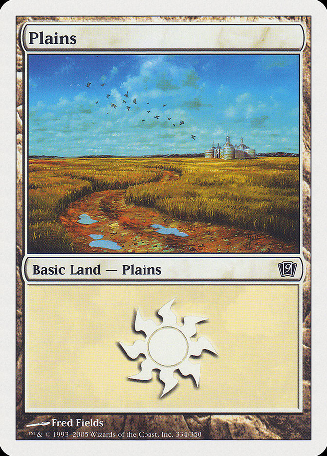 Plains (334) [Ninth Edition] | Clutch Gaming