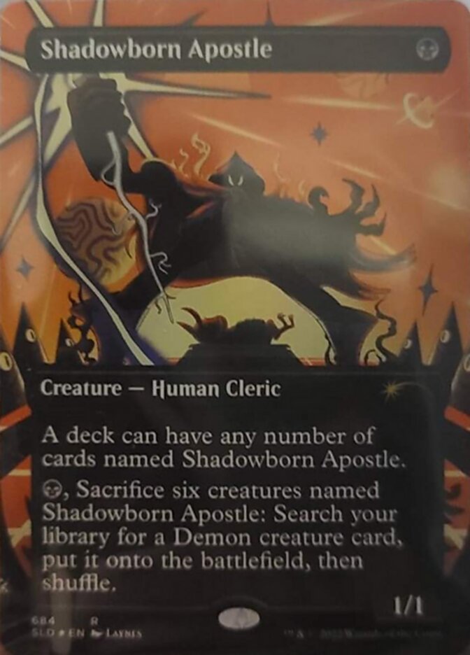 Shadowborn Apostle (Borderless) (684) [Secret Lair Drop Promos] | Clutch Gaming