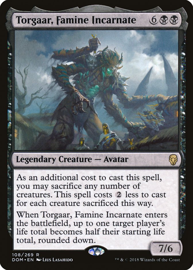 Torgaar, Famine Incarnate [Dominaria] | Clutch Gaming