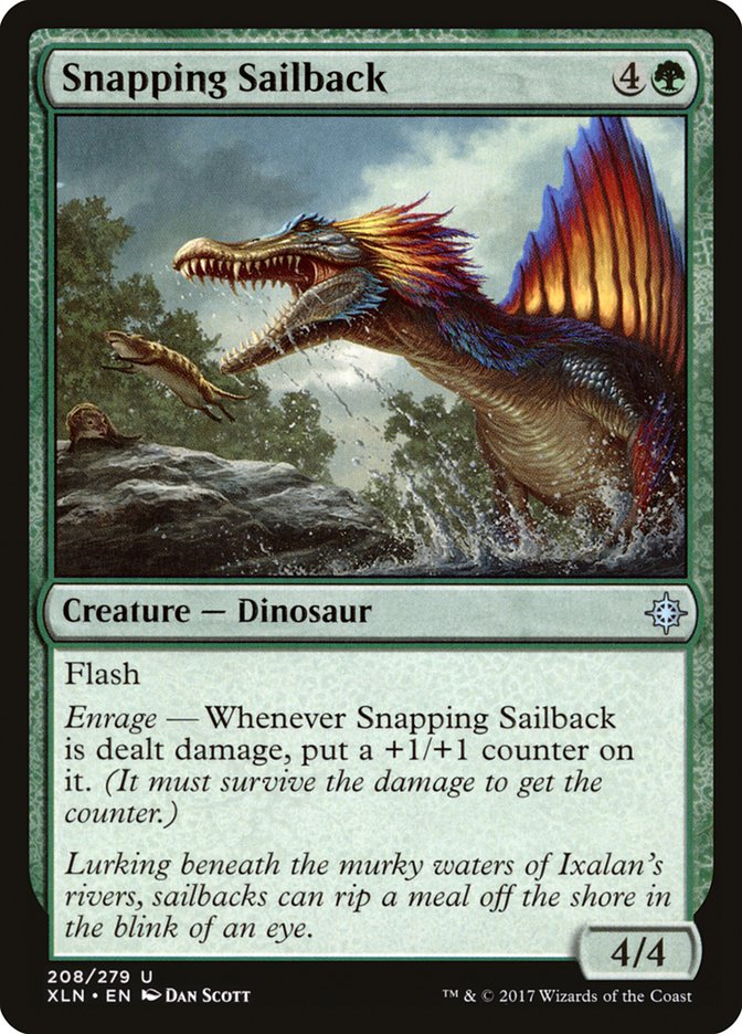 Snapping Sailback [Ixalan] | Clutch Gaming