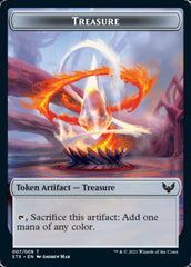 Construct (022) // Treasure Double-Sided Token [Commander 2021 Tokens] | Clutch Gaming