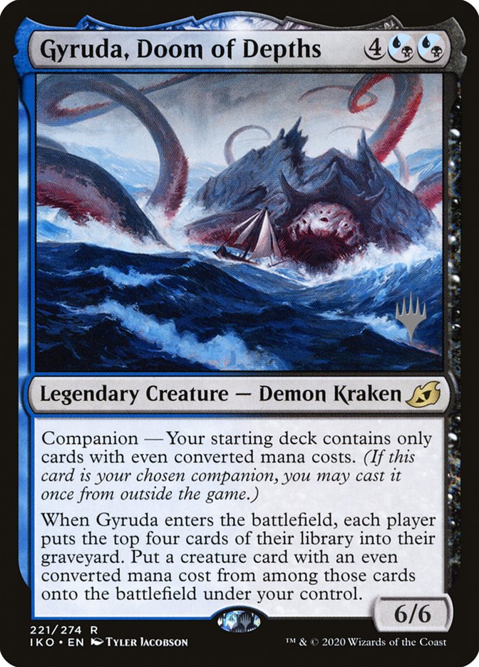 Gyruda, Doom of Depths (Promo Pack) [Ikoria: Lair of Behemoths Promos] | Clutch Gaming