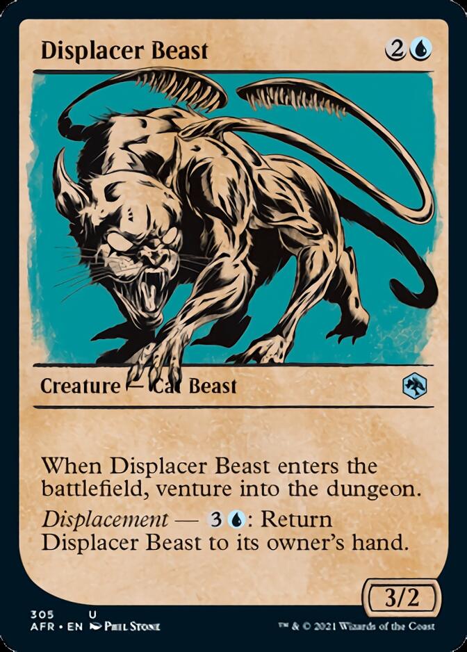 Displacer Beast (Showcase) [Dungeons & Dragons: Adventures in the Forgotten Realms] | Clutch Gaming