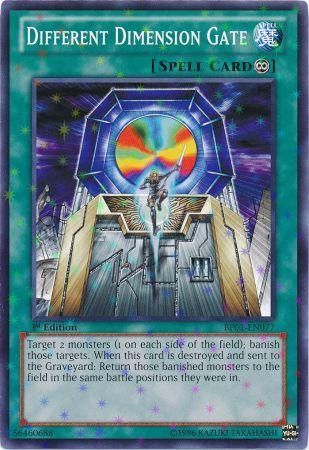 Different Dimension Gate [BP01-EN077] Starfoil Rare | Clutch Gaming