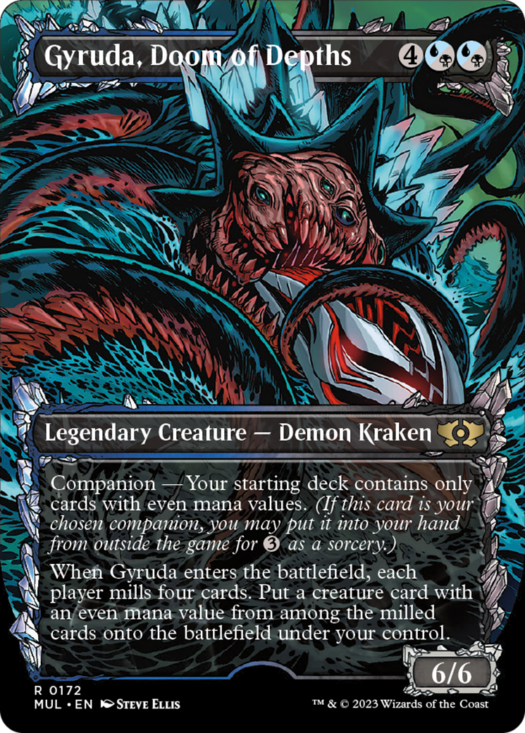 Gyruda, Doom of Depths (Halo Foil) [Multiverse Legends] | Clutch Gaming