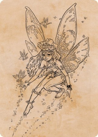 Pixie Guide (Showcase) Art Card [Dungeons & Dragons: Adventures in the Forgotten Realms Art Series] | Clutch Gaming