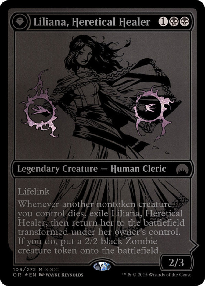 Liliana, Heretical Healer // Liliana, Defiant Necromancer [San Diego Comic-Con 2015] | Clutch Gaming