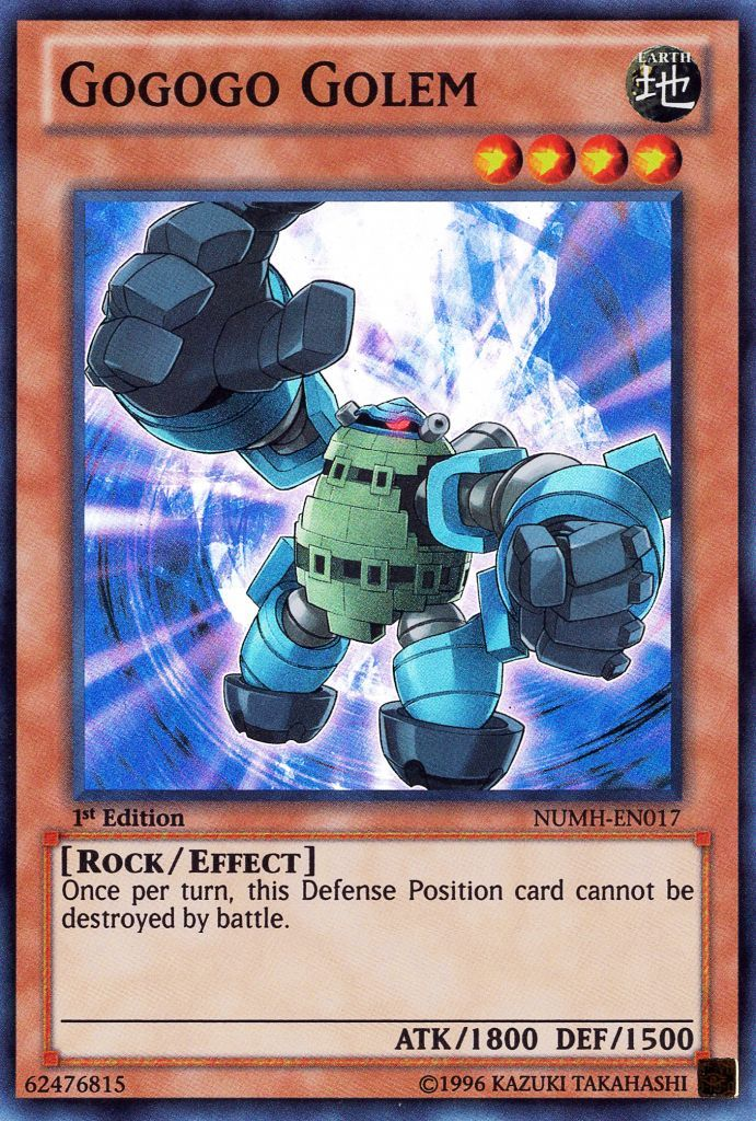 Gogogo Golem [NUMH-EN017] Super Rare | Clutch Gaming