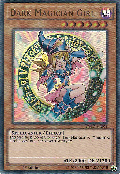 Dark Magician Girl [YGLD-ENB03] Ultra Rare | Clutch Gaming