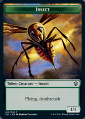 Beast (011) // Insect Double-Sided Token [Commander 2021 Tokens] | Clutch Gaming