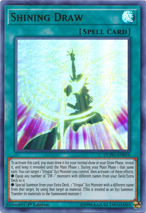 Shining Draw [DUPO-EN010] Ultra Rare | Clutch Gaming