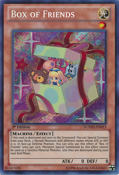 Box of Friends [NUMH-EN013] Secret Rare | Clutch Gaming