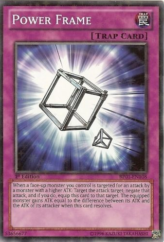 Power Frame [BP01-EN108] Starfoil Rare | Clutch Gaming