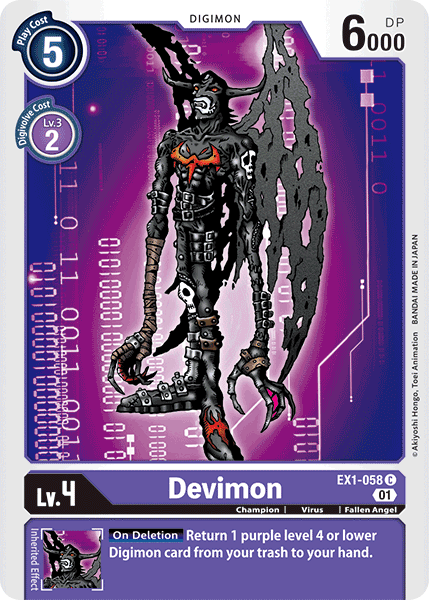 Devimon [EX1-058] [Classic Collection] | Clutch Gaming