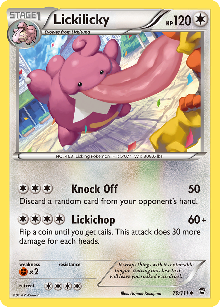 Lickilicky (79/111) [XY: Furious Fists] | Clutch Gaming