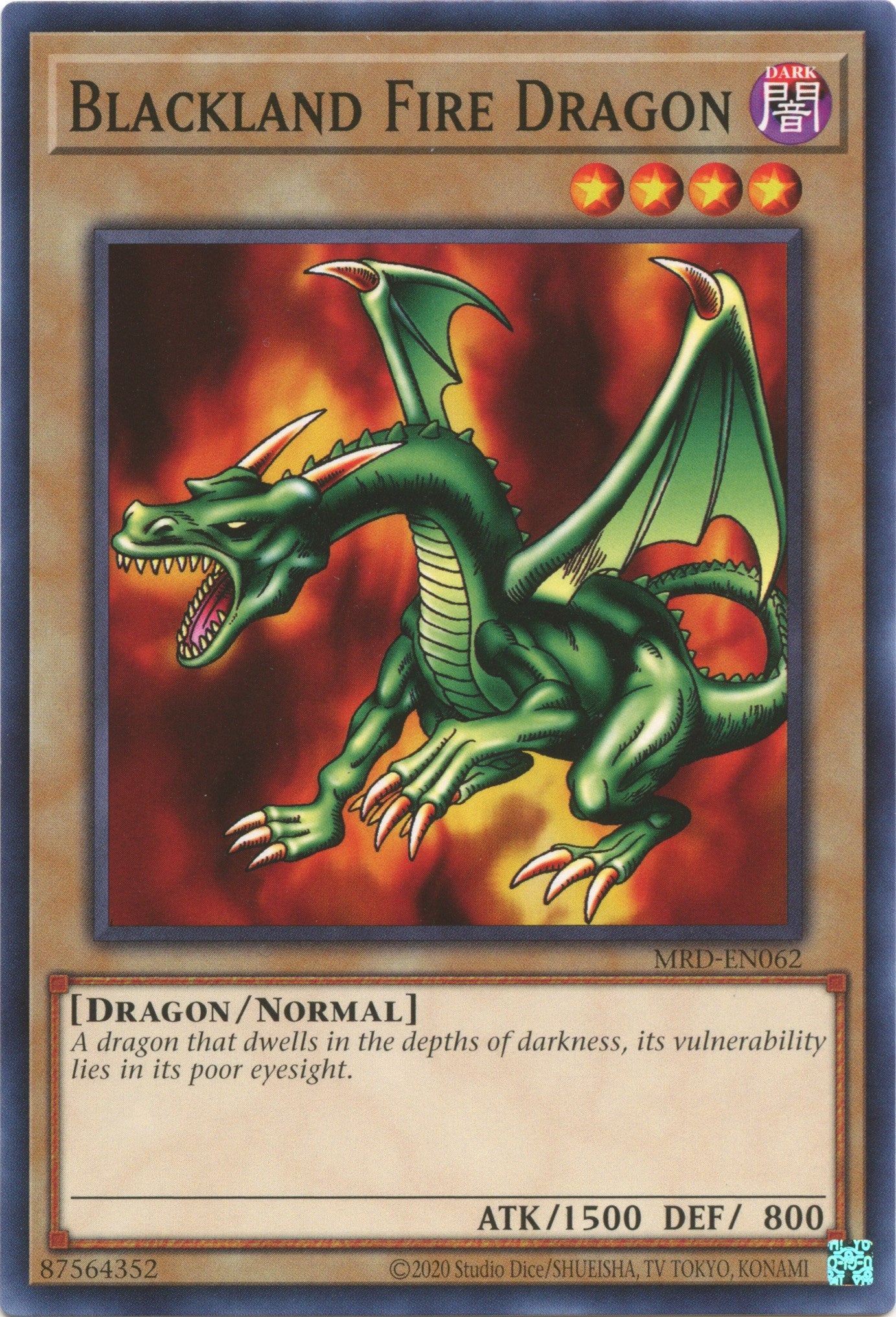 Blackland Fire Dragon (25th Anniversary) [MRD-EN062] Common | Clutch Gaming