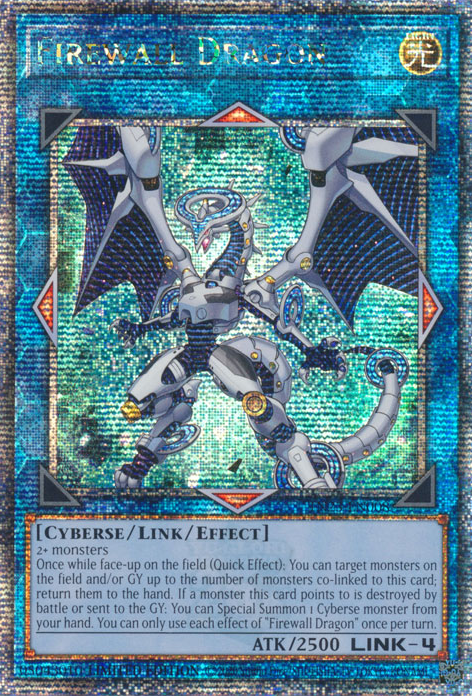 Firewall Dragon [TN23-EN008] Quarter Century Secret Rare | Clutch Gaming