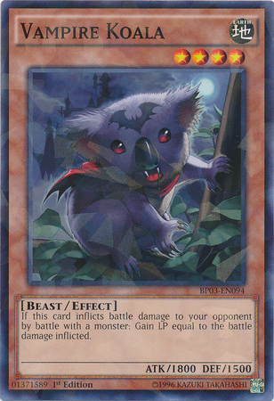 Vampire Koala [BP03-EN094] Shatterfoil Rare | Clutch Gaming