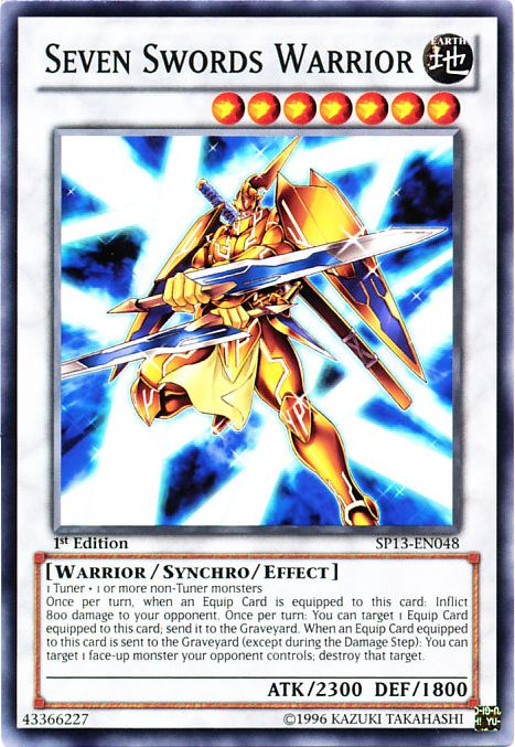 Seven Swords Warrior [SP13-EN048] Common | Clutch Gaming