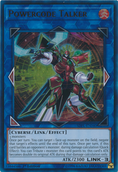 Powercode Talker [SDPL-EN040] Ultra Rare | Clutch Gaming