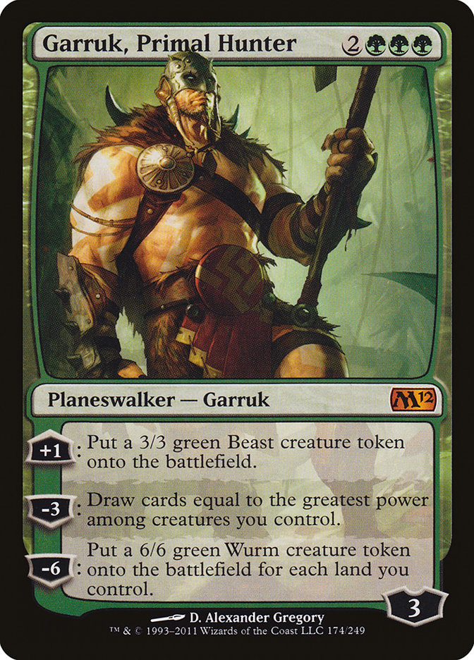 Garruk, Primal Hunter [Magic 2012] | Clutch Gaming