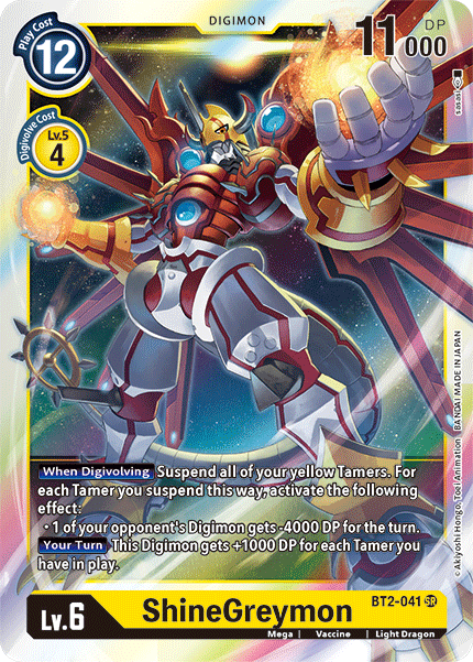 ShineGreymon [BT2-041] [Release Special Booster Ver.1.5] | Clutch Gaming