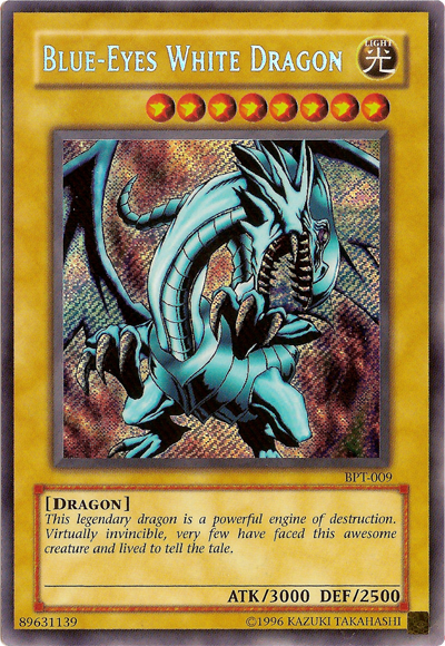 Blue-Eyes White Dragon [BPT-009] Secret Rare | Clutch Gaming