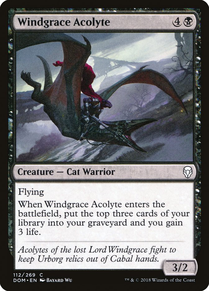 Windgrace Acolyte [Dominaria] | Clutch Gaming