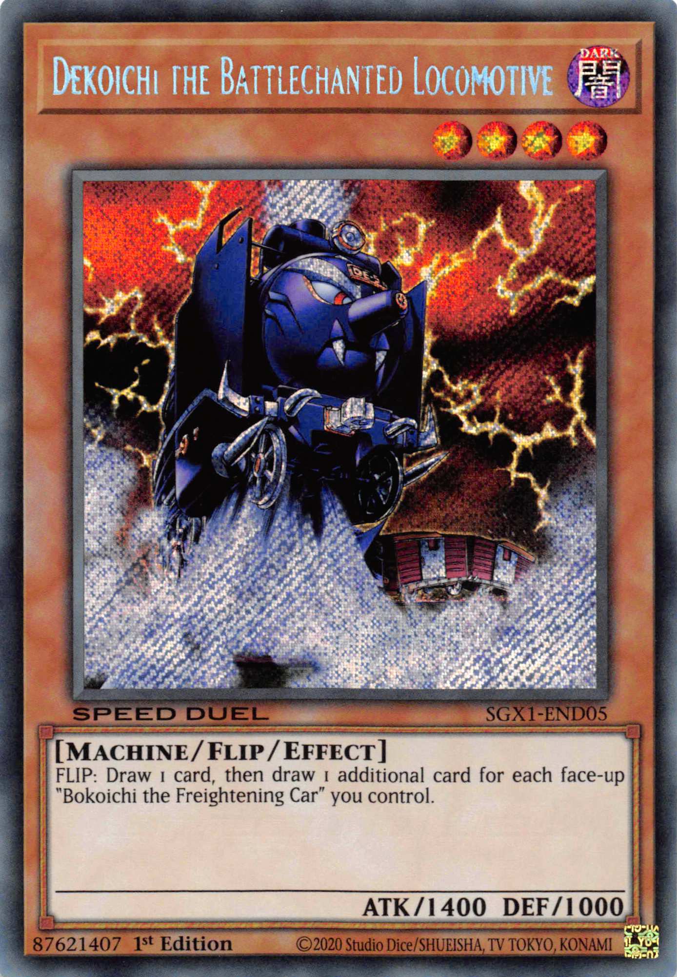 Dekoichi the Battlechanted Locomotive [SGX1-END05] Secret Rare | Clutch Gaming