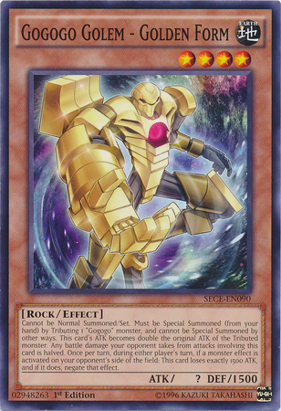 Gogogo Golem - Golden Form [SECE-EN090] Common | Clutch Gaming