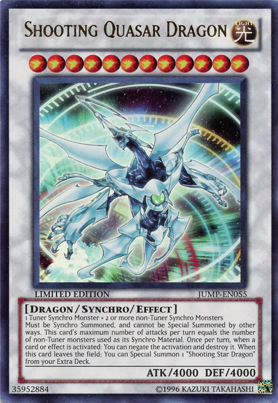 Shooting Quasar Dragon [JUMP-EN055] Ultra Rare | Clutch Gaming