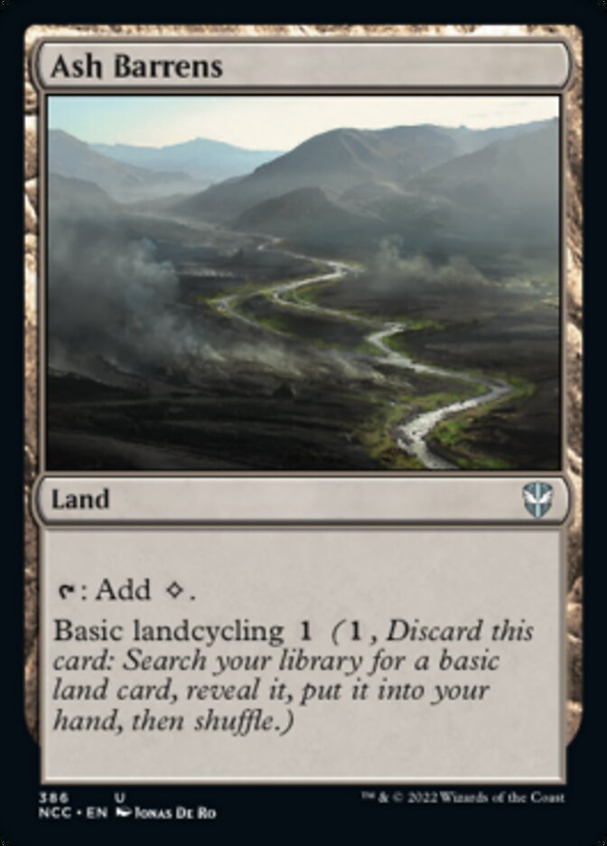 Ash Barrens [Streets of New Capenna Commander] | Clutch Gaming