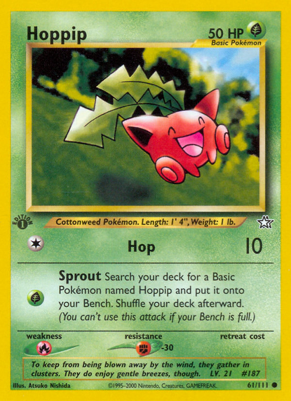 Hoppip (61/111) [Neo Genesis 1st Edition] | Clutch Gaming