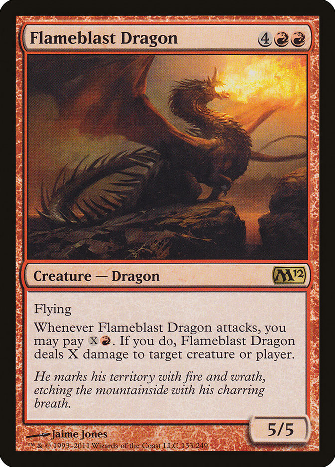 Flameblast Dragon [Magic 2012] | Clutch Gaming