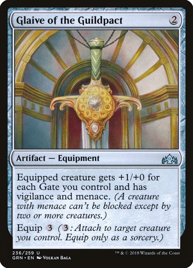 Glaive of the Guildpact [Guilds of Ravnica] | Clutch Gaming