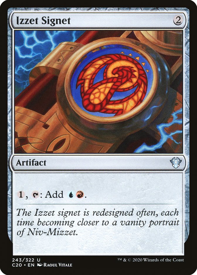 Izzet Signet [Commander 2020] | Clutch Gaming