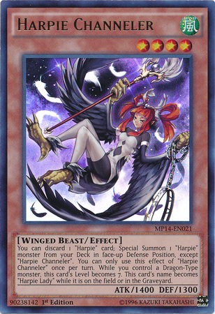 Harpie Channeler [MP14-EN021] Ultra Rare | Clutch Gaming