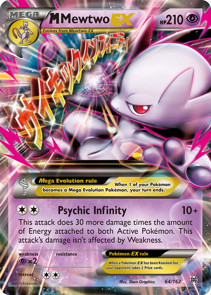 M Mewtwo EX (64/162) [XY: BREAKthrough] | Clutch Gaming