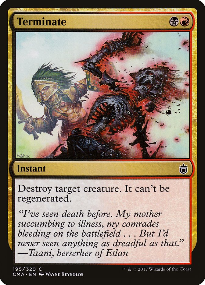 Terminate [Commander Anthology] | Clutch Gaming