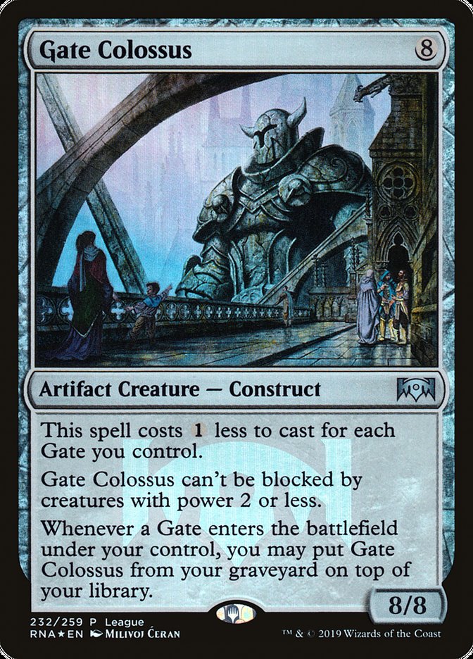 Gate Colossus (League) [Ravnica Allegiance Promos] | Clutch Gaming